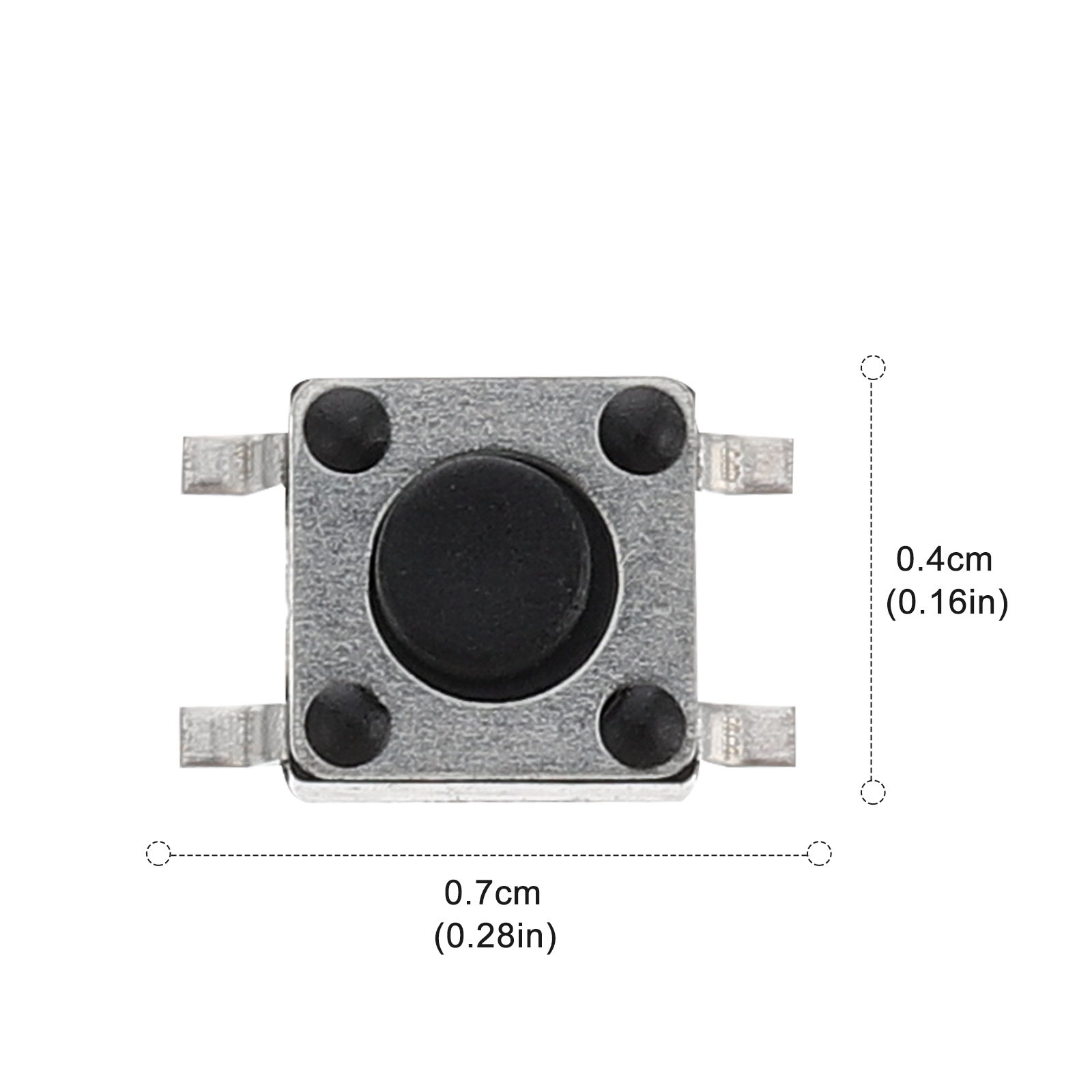 100Pcs Tactile Momentary Push  - Electronics Repair In Usa 评论和价格