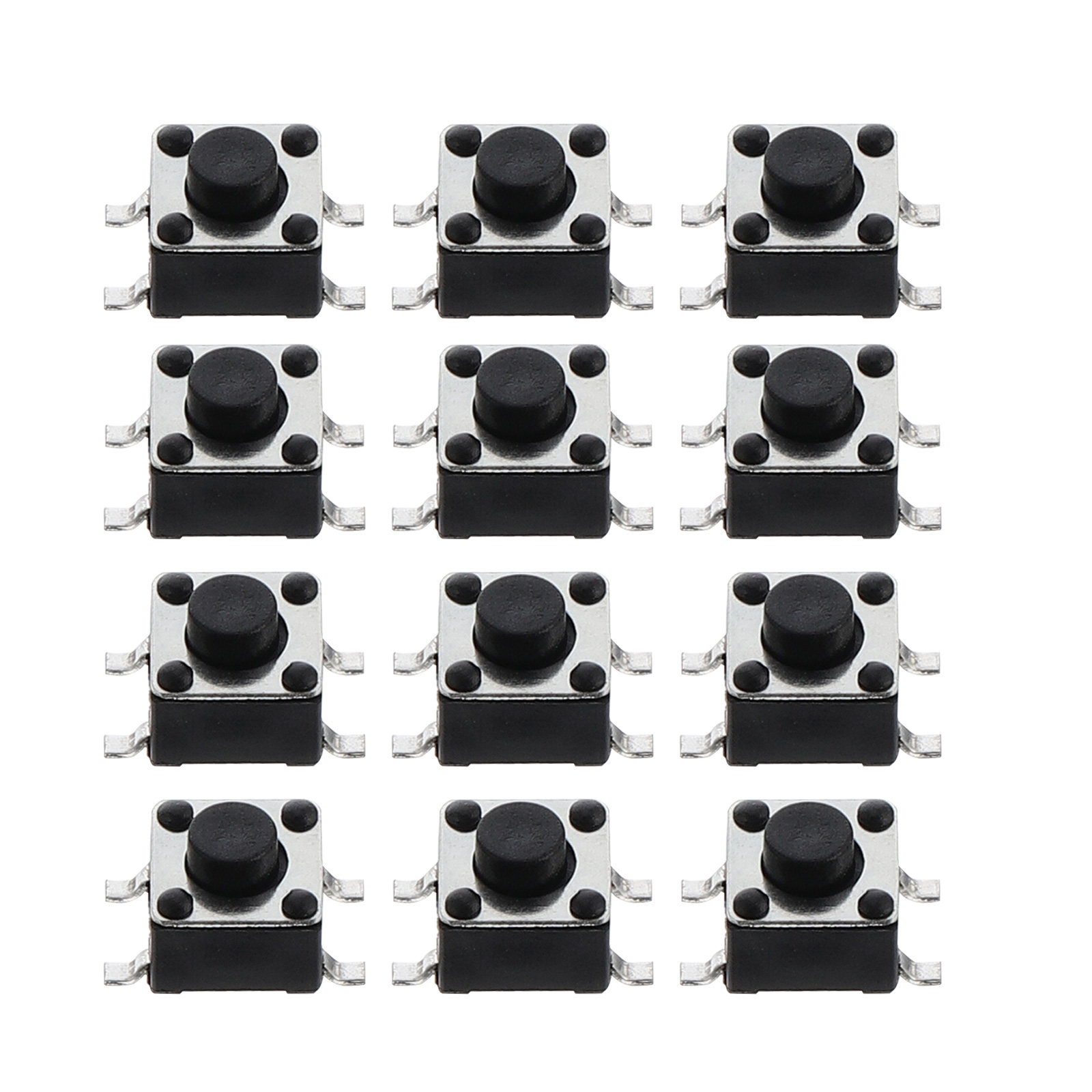 100Pcs Tactile Momentary Push  - Electronics Repair In Usa 评论和价格
