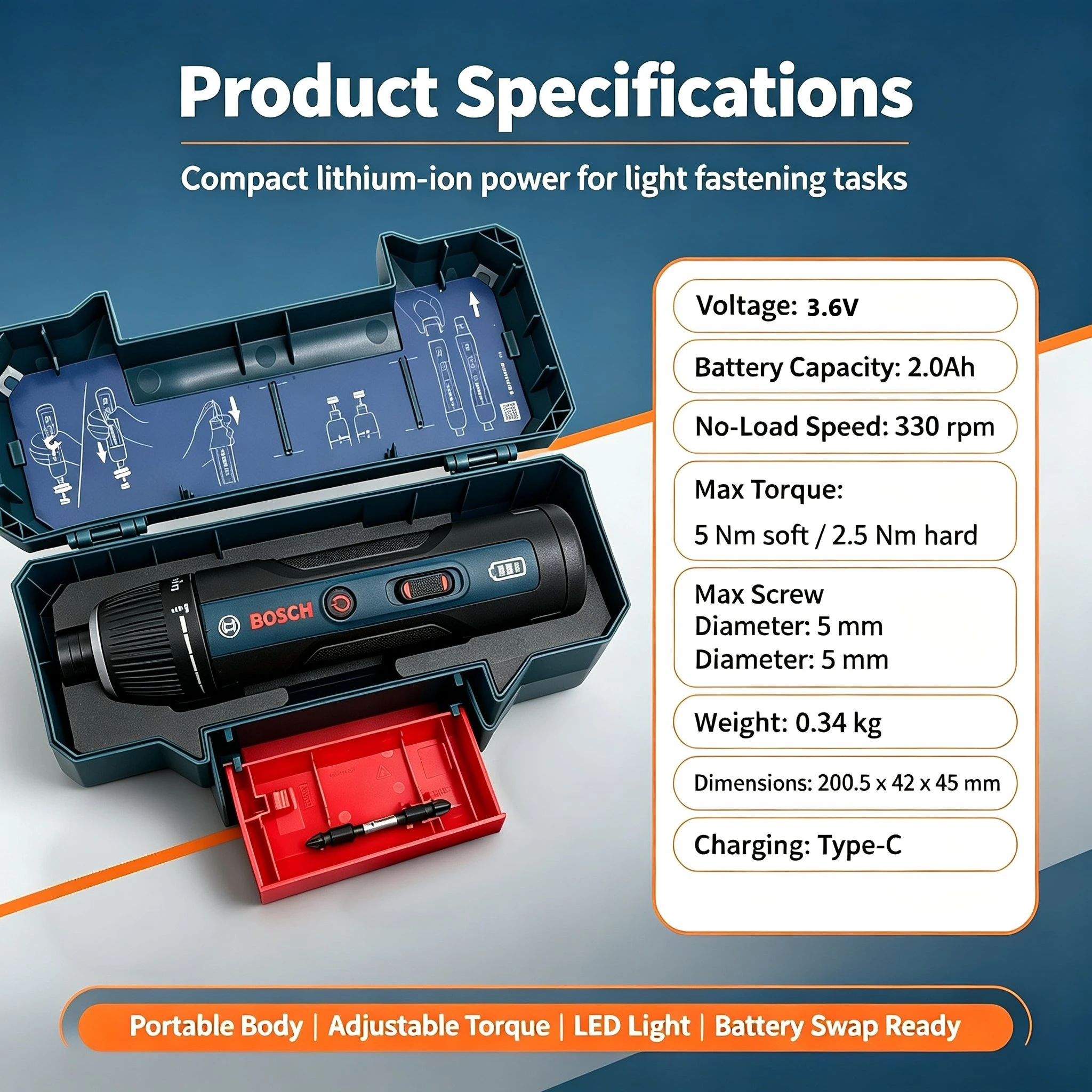 Bosch GSD4V-5 3.6V Cordless El - Electronics Repair In Usa 评论和价格