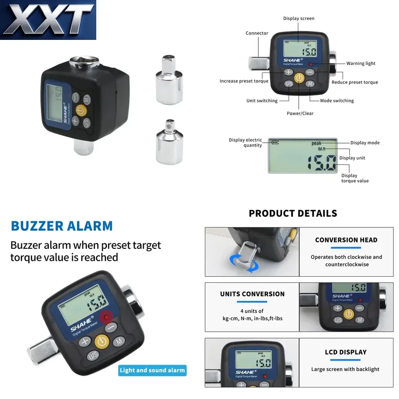 XXT Shahe Digital Torque Wrenc - Electronics Repair In Usa 评论和价格